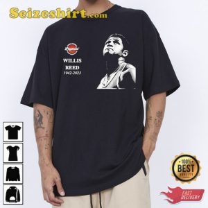 Official New York Knicks Legend Willis Reed 1942-2023 RIP T-Shirt