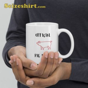 Official Pig Lover White Glossy Mug