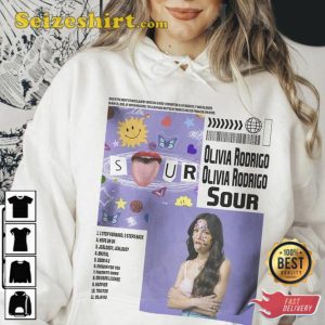 Olivia Rodrigo Sour New Album Vintage Bootleg Inspired Shirt
