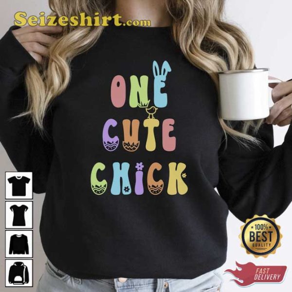 On Cute Chick Easter Spring Unisex T-Shirt