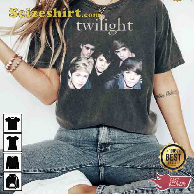 One Direction Twilight Saga Edward Cullen Unisex Shirt