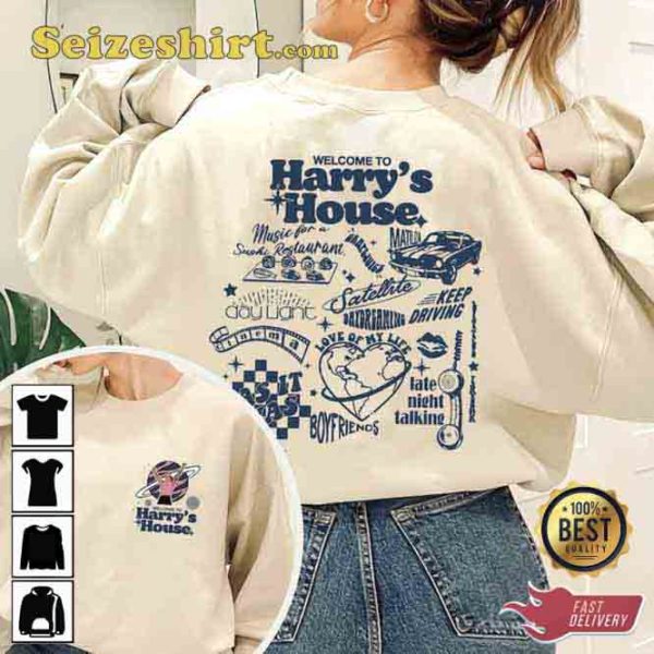 Webcome To Harrys House New Album T-Shirt