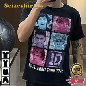 One Direction Up All Night Tour Shirt