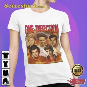 One Direction Vintage 90s Shirt
