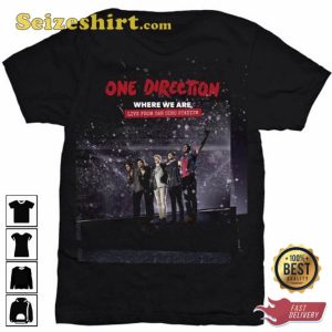 One Direction Where We Are Live From San Siro Stadium T-Shirt