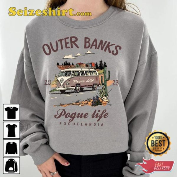 Outer Banks Pogue Life OBX Paradise On Earth Unisex T-Shirt