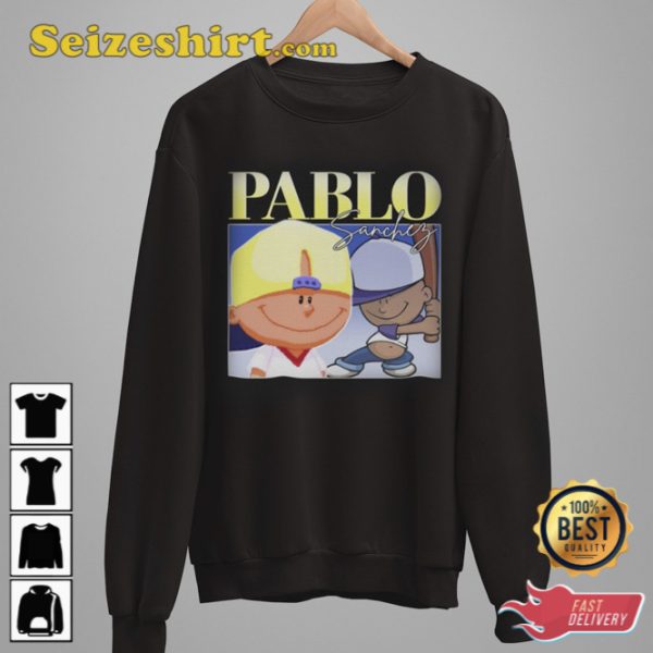 PABLO SANCHEZ Backyard Baseball Vintage Sweatshirt