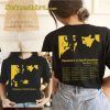 Paramore In North America Tour 2023 With Date Double Side Trending Unisex Shirt