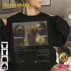 Paramore This Is Why Album T Shirt