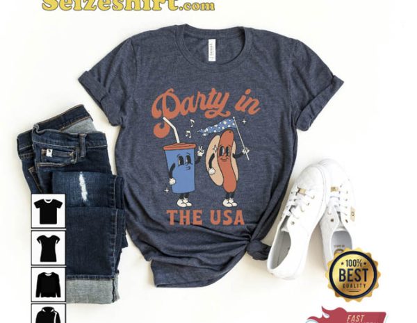 Party In The USA 4th Of July Tee