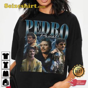 Pedro Pascal 90s Vintage Narco Javier Pena Unisex T-Shirt