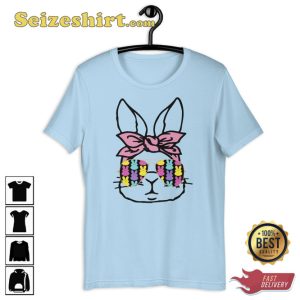 Peepin Bunny Easter Unisex Shirt