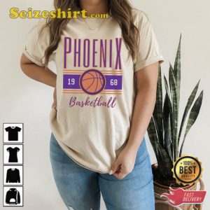 Phoenix Basketball Retro T-Shirt Gift For Fan