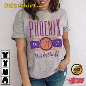 Phoenix Basketball Retro T-Shirt Gift For Fan