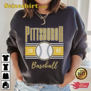 Pittsburgh Retro Crewneck Sweatshirt Gift For Fan