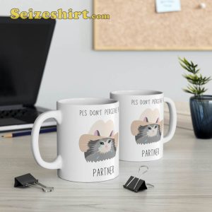 Pls Don’t Perceive Me Partner Ceramic Coffee Mug