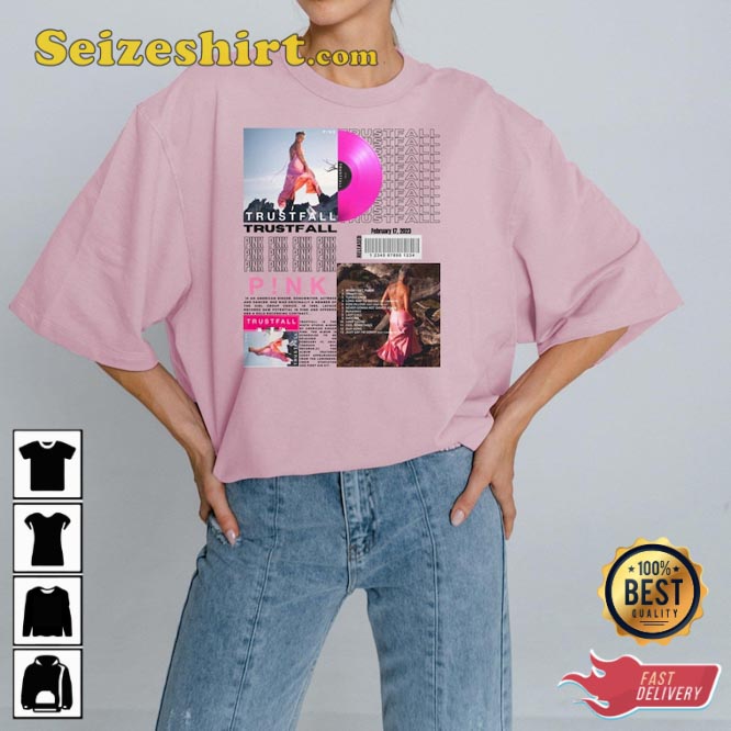 Pink Trust Fall 2023 Summer Carnival Unisex T-shirt