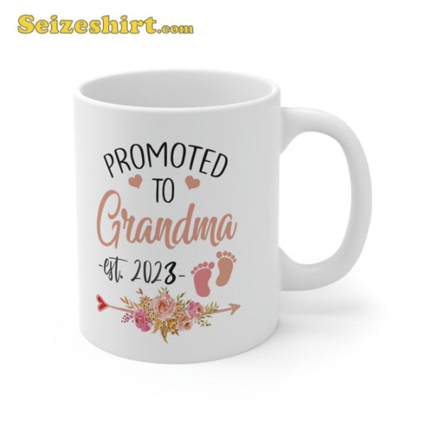 Promoted to Grandma 2023 again Coffee Mug