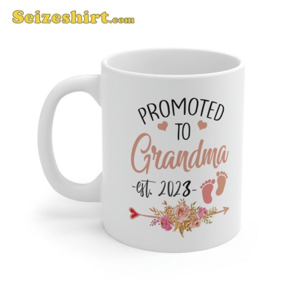 Promoted to Grandma 2023 again Coffee Mug