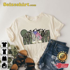 Proud Army Shirt Gift For Mom