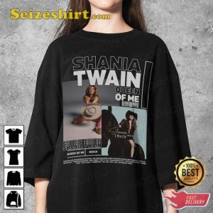 Shania Twain Queen Of Me Tour 2023 Music TShirt