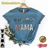 Raising Wildflowers Mama Shirt Gift For Mom