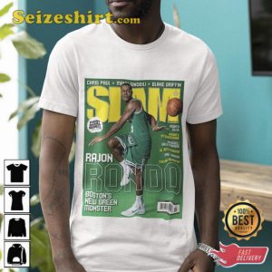 Rajon Rondo T-Shirt Slam Magazine Boston Celtics Basketball