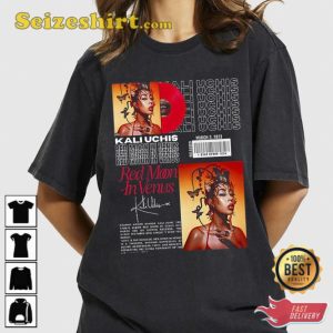 Rap Kali Uchis Red Moon In Venus Album Shirt