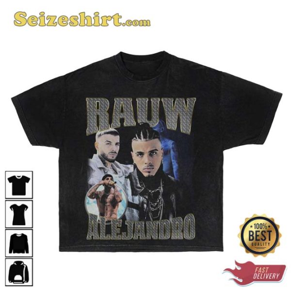 Rauw Alejandro 90s Trending Music Uniex T-shirt