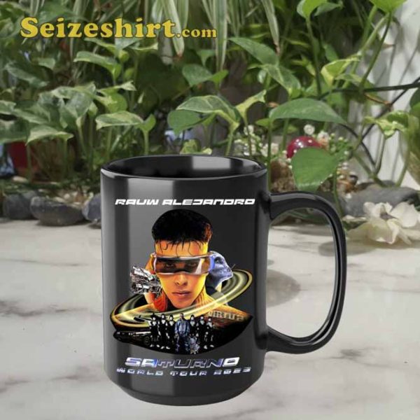 Rauw Alejandro Saturno World Tour 2023 Mug