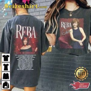 Reba McEntire Live In Concert 2023 Tour Shirt