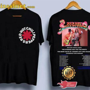 Red Hot Chili Peppers 2023 Tour Music Fan Gift Tee