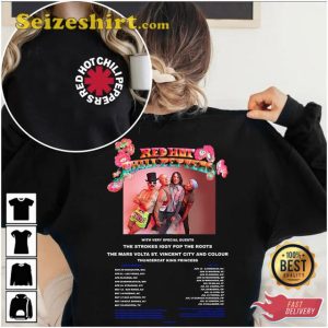 Red Hot Chili Peppers 2023 Tour Music Fan Gift Tee