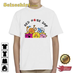 Red Nose Day T-Shirts 2023 Comic Relief Event Boys Girls Kids T-Shirts