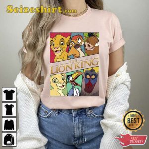 Retro Disney The Lion King Movie Characters Shirt