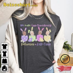 Retro Easter Labor And Delivery Shirt