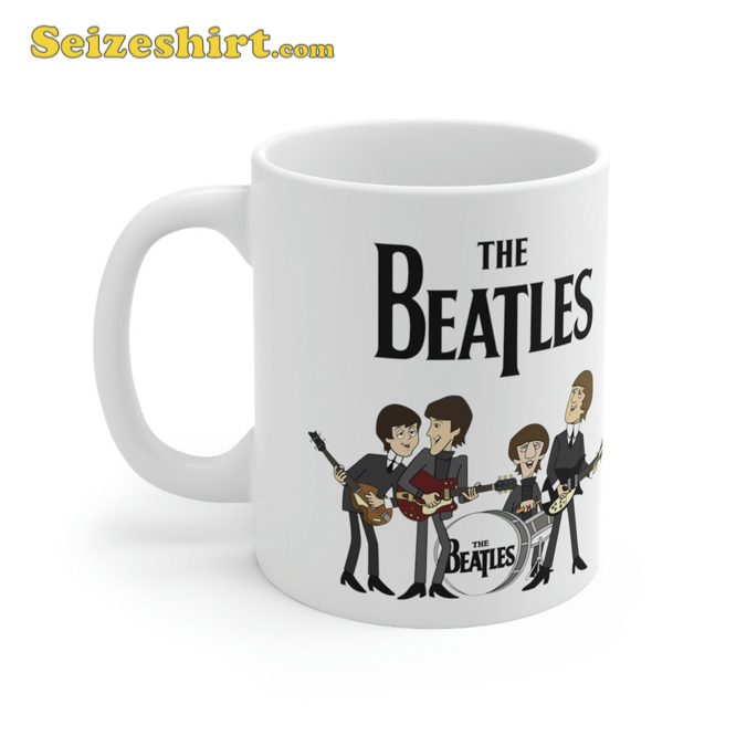 Retro Music The Beatles Coffee Mug