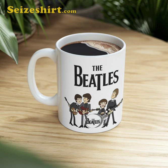 Retro Music The Beatles Coffee Mug