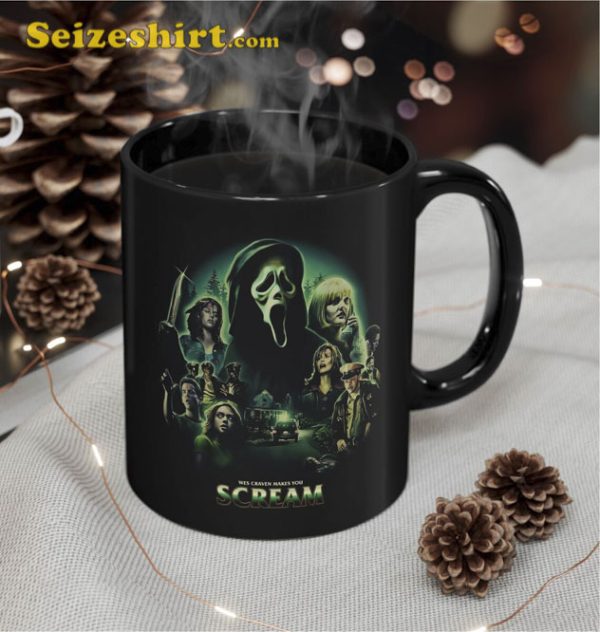 Retro Scream Mug Gift For Fan