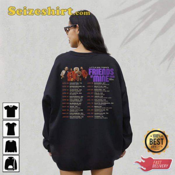 Retro Vintage Little Big Town Tour 2023 Sweatshirt