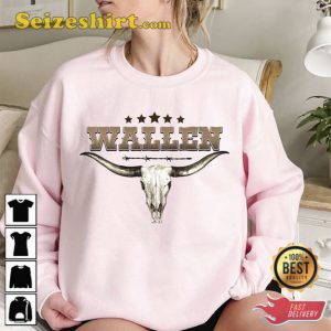 Retro Wallen Sweatshirt Country Music