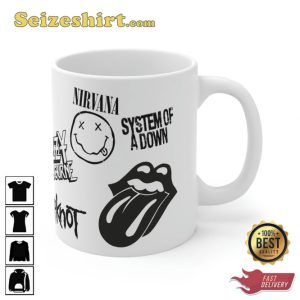 Rock And Roll Band Music Coffee Mug