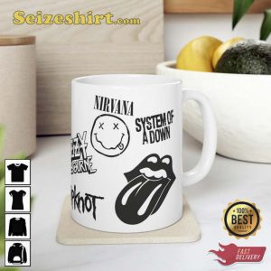 Rock And Roll Band Music Coffee Mug