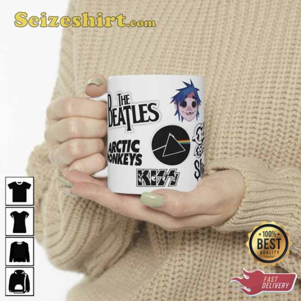 Rock And Roll Band Music Coffee Mug