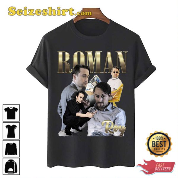Roman Roy Retro Style Succession Series Unisex T-Shirt