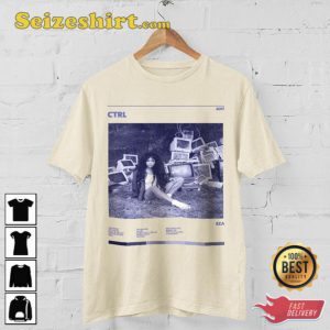 SZA CTRL Album Tracklist Tee Shirt