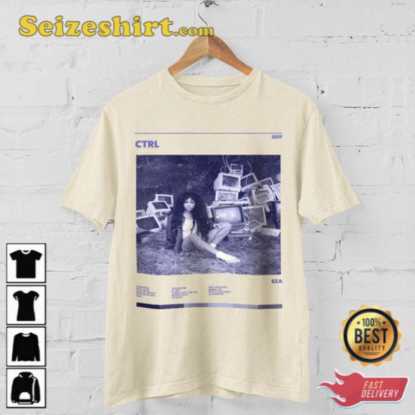 SZA CTRL Album Tracklist Shirt