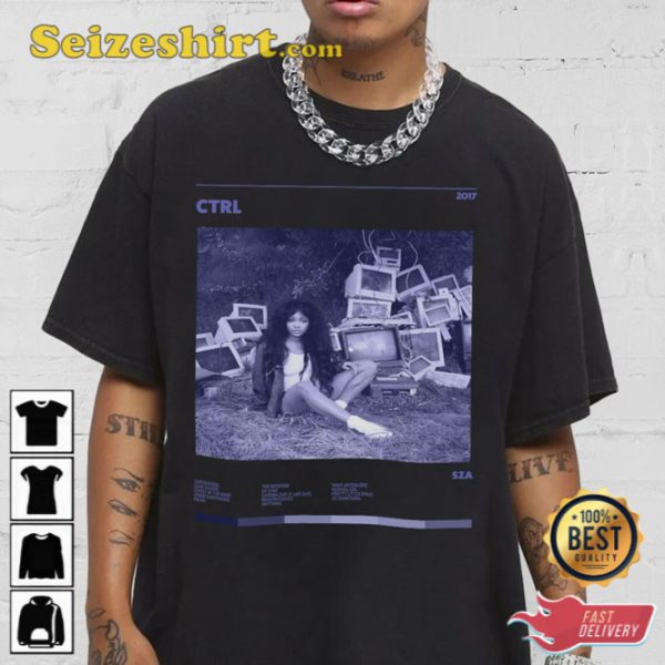SZA CTRL Album Tracklist Shirt