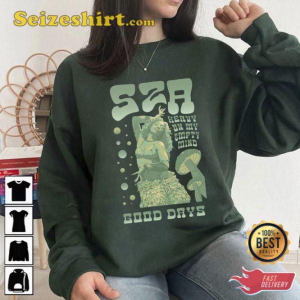 SZA SOS Album Bill Kill Ghost At The Machine Shirt
