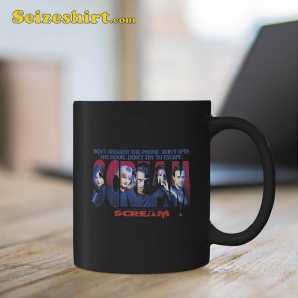 Scream Movie Mug Gift For Fan